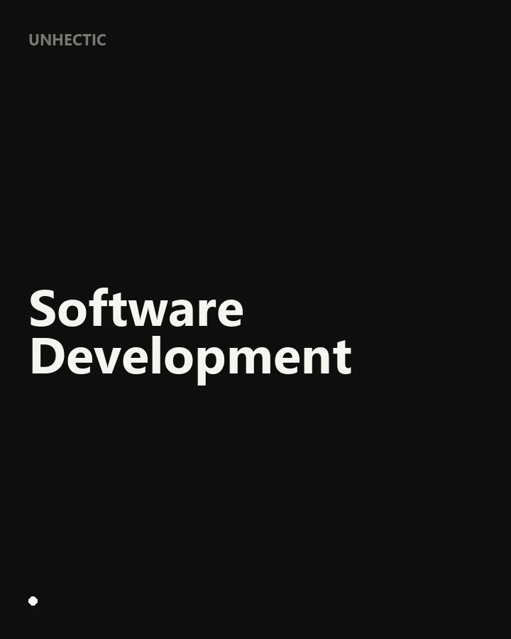 Software development services by Unhectic